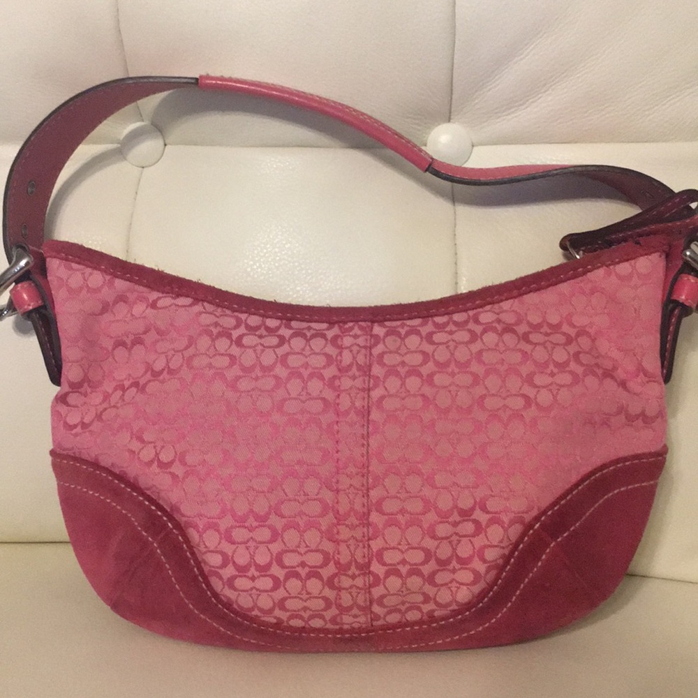 Coach Pink Hobo